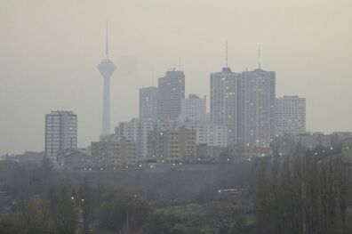 تداوم آلودگی هوا در پایتخت تا فردا/آلوده ترین مناطق تهران