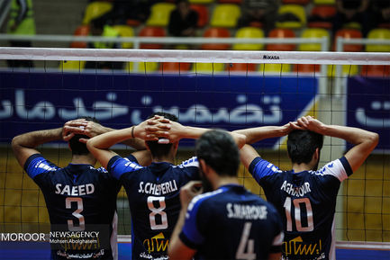  لیگ برتر والیبال دیدار تیمهای پیکان تهران و خاتم اردکان