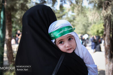مراسم عزاداری عاشورای حسینی در محله فیروز بهرام