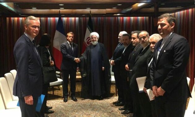 جزئیات دیدار روحانی و مکرون در شب گذشته