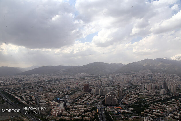 آخرین وضعیت کیفی هوای تهران ۱۹ مهر ۹۹