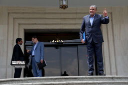 اعضای هیأت دولت در جمع خبرنگاران- ۱۷ خرداد ۱۴۰۲