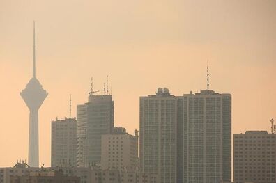 وضعیت هوای تهران نارنجی است