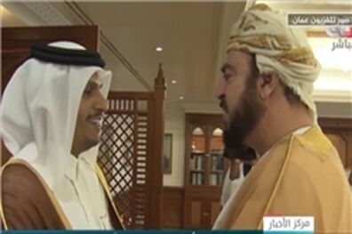 پیام امیر قطر به سلطان قابوس