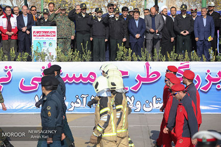 رزمایش طرح زمستانی تهران بزرگ