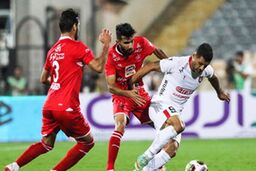 پرسپولیس مقابل نساجی متوقف شد