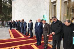 ظریف در مراسم استقبال از نخست‌ وزیر ارمنستان حضور یافت