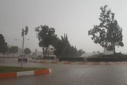 اخطاریه هواشناسی درباره رگبار شدید باران