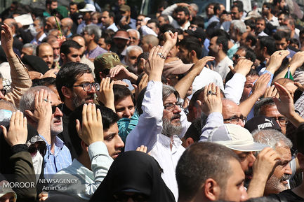 تشییع پیکر ۱۵۰ شهید دفاع مقدس