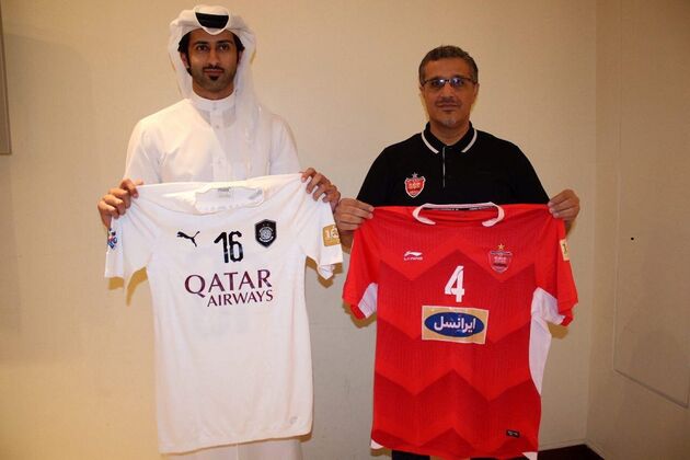 رنگ پیراهن پرسپولیس مقابل السد قطر مشخص شد