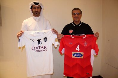 رنگ پیراهن پرسپولیس مقابل السد قطر مشخص شد