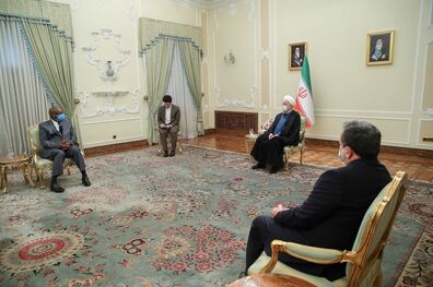 روحانی بر توسعه و تعمیق روابط دو کشور ایران و کنیا تاکید کرد