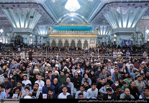 حضور مردم در مراسم سی و چهارمین سالگرد ارتحال حضرت امام خمینی (رحمه‌الله)