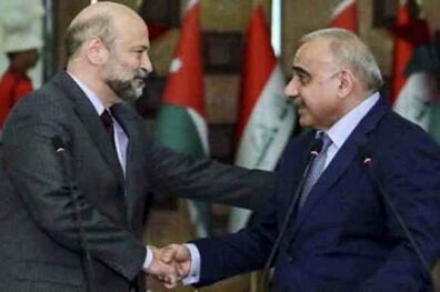 جزئیات دیدار برهم صالح و نخست وزیر اردن