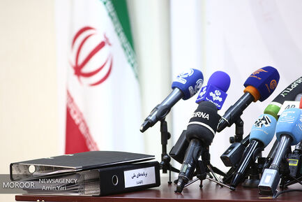 نشست خبری سعید محمد نامزد انتخابات ریاست جمهوری