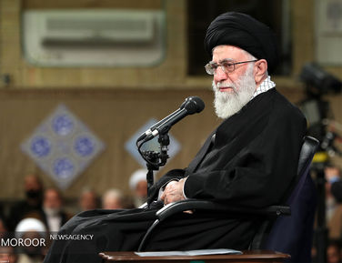 دیدار جمعی از مداحان و ذاکران اهل بیت(ع) با مقام معظم رهبری