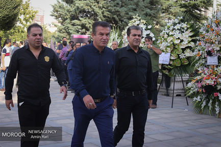 مراسم ختم بهرام شفیع مجری پیشکسوت