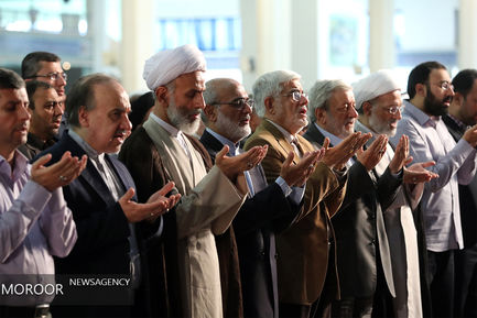 اقامه نماز عید سعید فطر به امامت مقام معظم رهبری