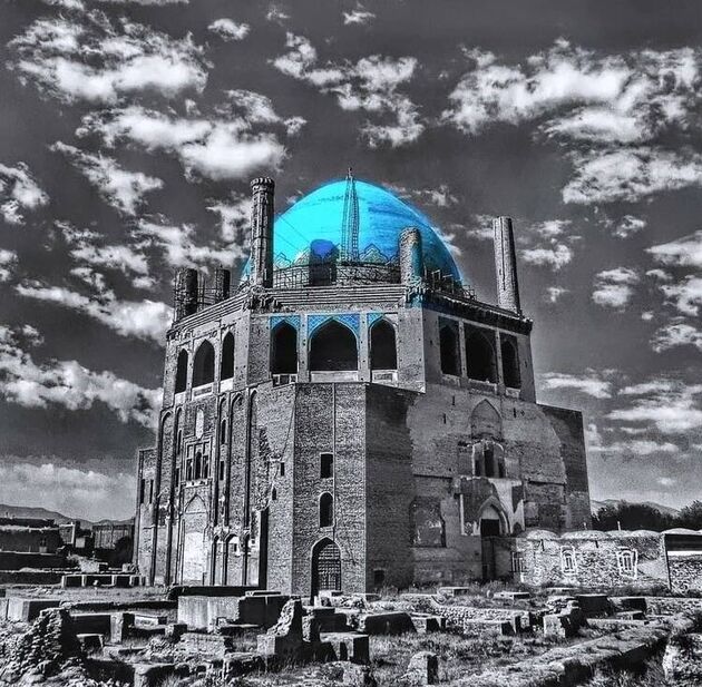 عکس/ بزرگترین گنبد آجری جهان
