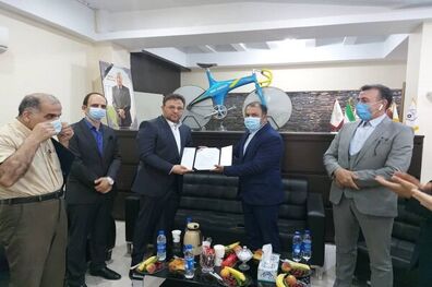 برگزاری مراسم معارفه رئیس فدراسیون دوچرخه سواری در محل فدراسیون 