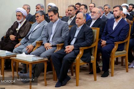 دیدار رئیس و مسئولان قوه قضائیه با رهبر معظم انقلاب اسلامی