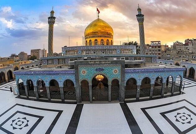 حرم حضرت زینب (س) شست و ضدعفونی شد
