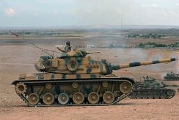 بمباران تل رفعت توسط ارتش ترکیه