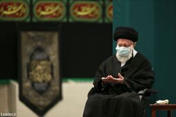 مراسم عزاداری شام شهادت حضرت زهرا (س) در حسینیه امام خمینی برگزار شد