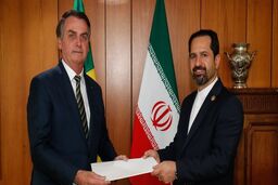 استوارنامه سفیر جدید ایران تقدیم رئیس جمهور برزیل شد