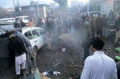 شمار جان باختگان انفجارهای تروریستی 'پاراچنار' پاکستان از مرز 50 نفر گذشت