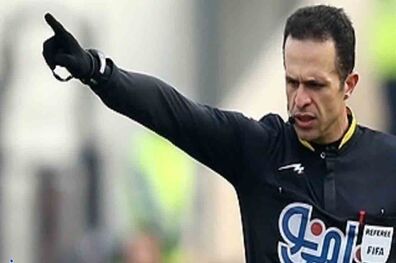 حیدری داور بازی شهر خودرو و پرسپولیس شد