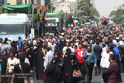 تشییع پیکر ۱۵۰ شهید دفاع مقدس