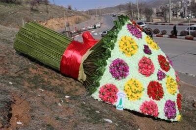 خودنمایی المانهای فضای سبز در سنندج