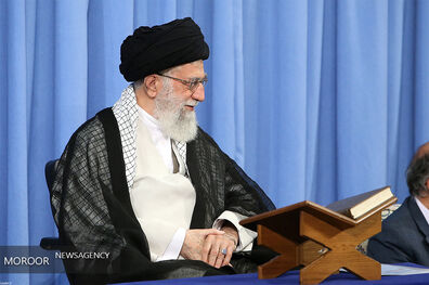 آغاز محفل انس با قرآن کریم با حضور رهبر انقلاب 