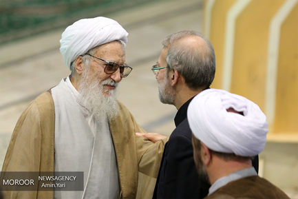 آخرین نماز جمعه تهران در ماه مبارک رمضان همزمان با روز جهانی قدس به امامت حجت الاسلام سید احمد خاتمی