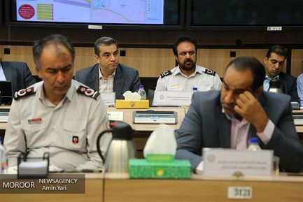 جلسه شورای مدیریت بحران شهر تهران