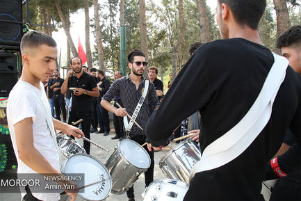 مراسم عزاداری عاشورای حسینی در محله فیروز بهرام