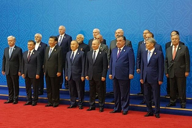 آغاز نشست سران سازمان همکاری شانگهای با حضور ظریف