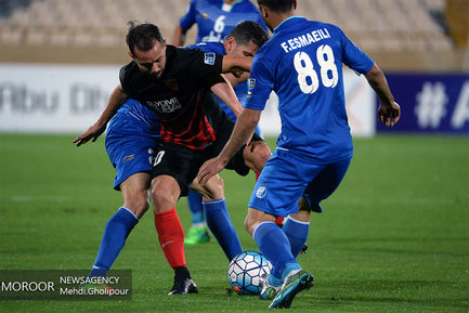 دیدار تیم های فوتبال استقلال ایران و الاهلی امارات