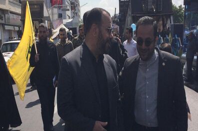 معاون پارلمانی رئیس‌ جمهور به جمع راهپیمایی کنندگان روز قدس پیوست