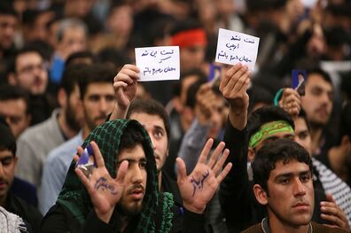 برگزاری مراسم عزاداری اربعین در حسینیه جماران