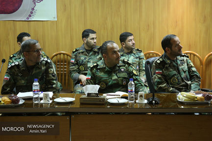 بازدید فرمانده نیروی زمینی ارتش از آموزشگاه ۰۱ شهدای وظیفه