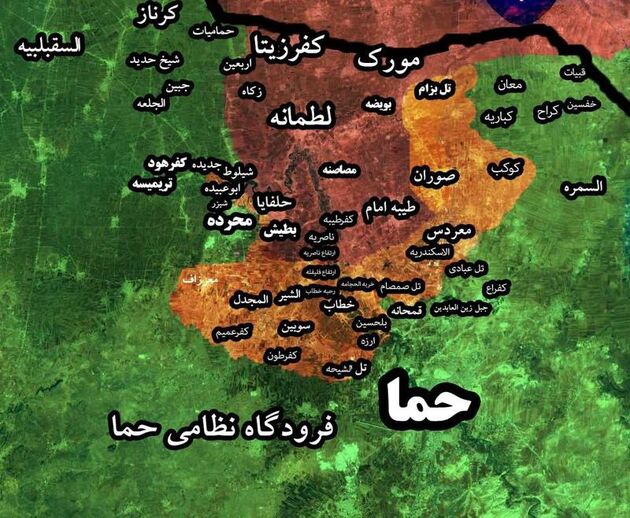 انفجار در نزدیکی فرودگاه حماة در سوریه