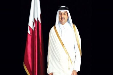 امیر قطر به ایران سفر کرد