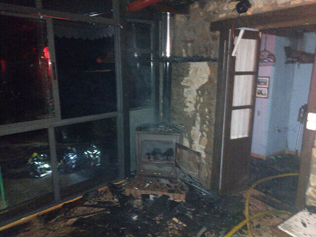 منزل عابدزاده در اسپانیا آتش گرفت