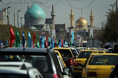 9 میلیون و 300 هزار زائر و مسافر در 14 روز گذشته به خراسان‌رضوی سفر کردند