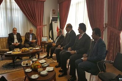دیدار شهردار ناحیه 4 با سفیر پاکستان 