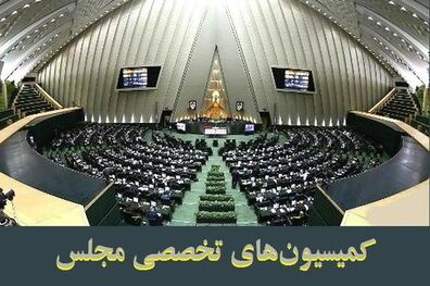 اعلام دستور کار کمیسیون‌های ویژه،​ تخصصی و مشترک مجلس