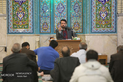 گرامیداشت حماسه ۹ دی در مسجد النبی (ص)