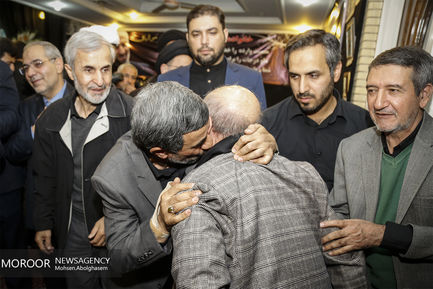 مراسم ختم برادر محمود احمدی نژاد